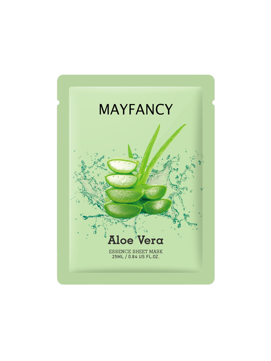 MAYFANCY Natural Beauty Flavours Hydraterend Aloë Vera gezichtsmasker